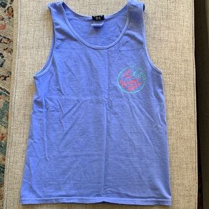 University of Alabama summer tank // Small // periwinkle